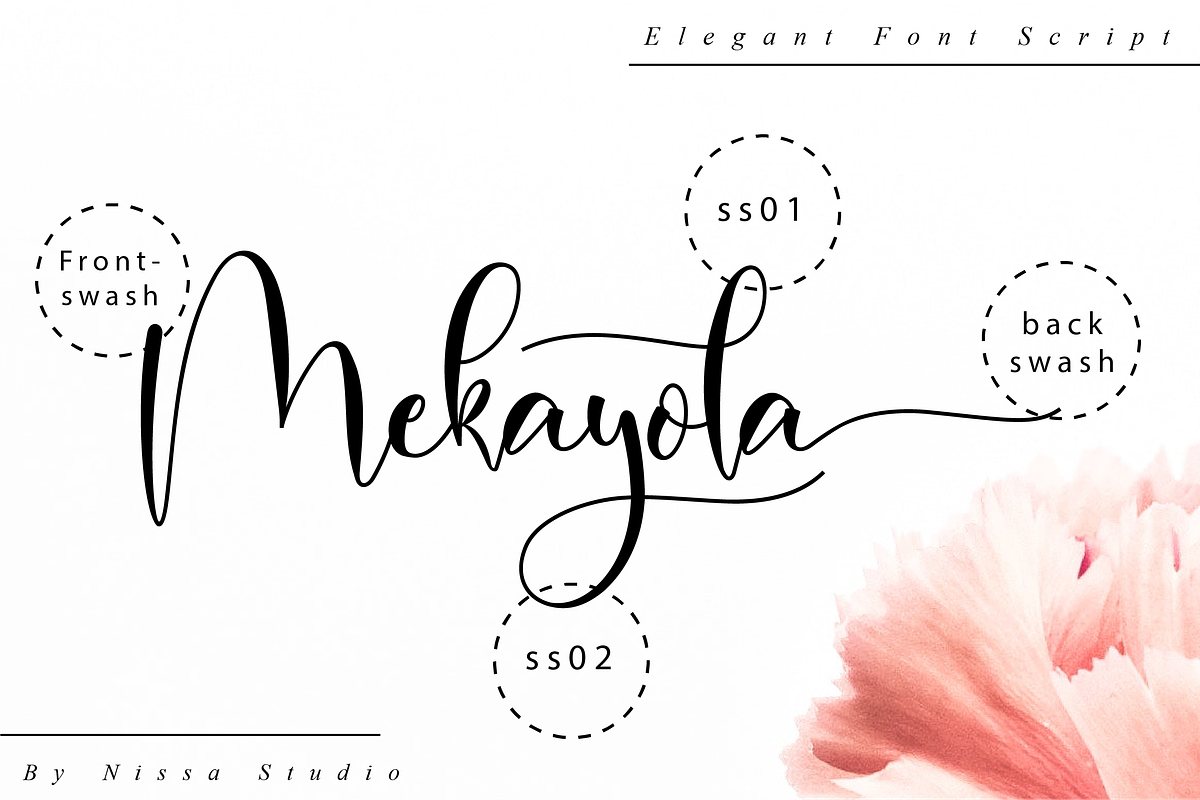 Belindia Script, a Script Font by Nissa Studio (Photo 10 of 12)