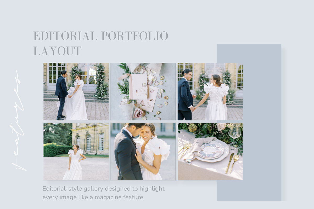 Wedding Photographer Showit Template, an App Template by Styled Web Shop (Photo 4 of 16)