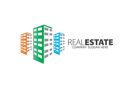 Real Estate-Building Logo