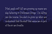 Pumpkin Hunter A Halloween Party, a Serif Font by Forberas Club (Thumbnail 2 of 8)