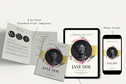 Funeral Program Template I Canva, an Invitation Template by The Social Stuff (Thumbnail 6 of 10)