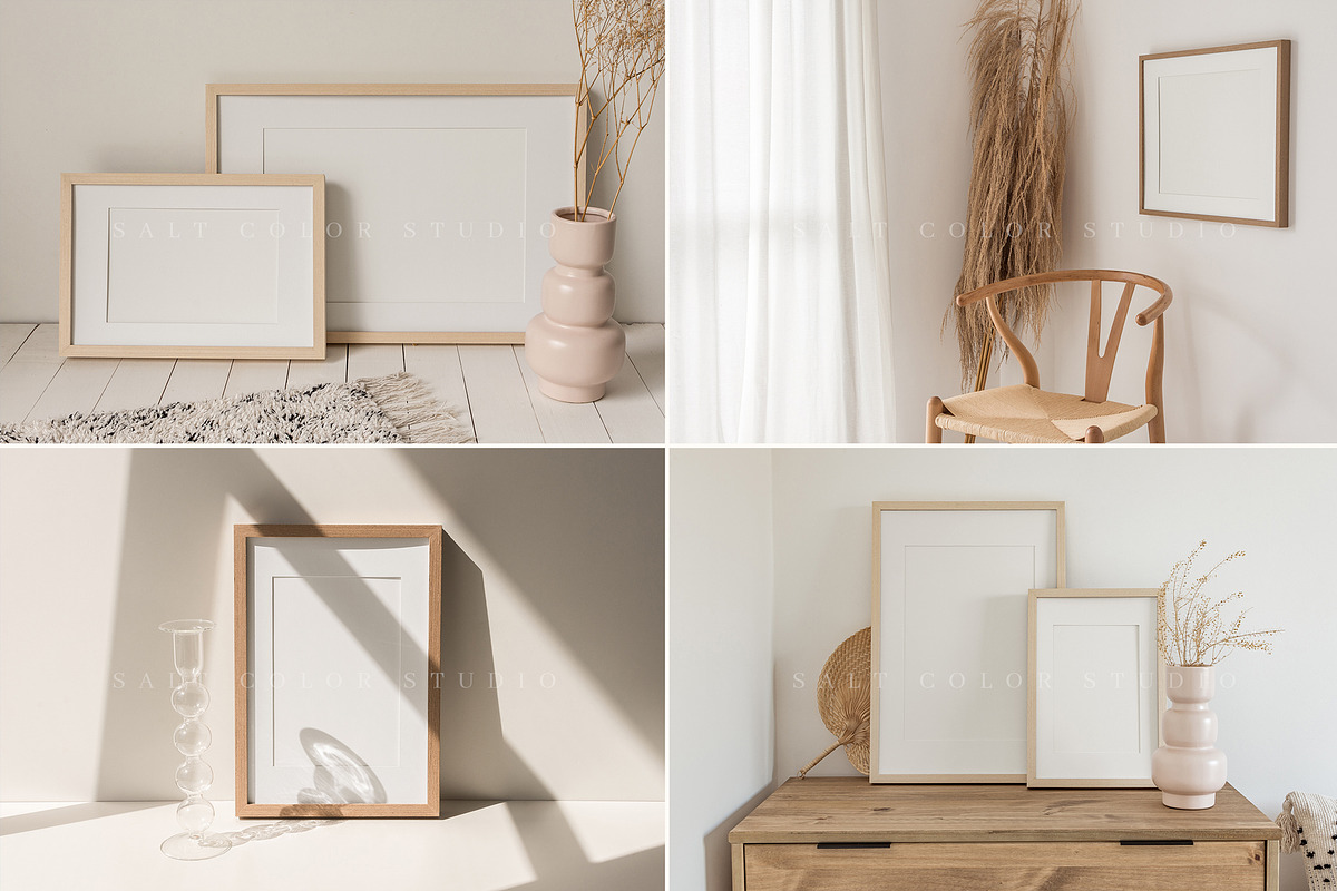 Roca Frame Mockup Bundle - JPG + PSD, a Household Mockup by Salt Color Studio (Photo 9 of 14)