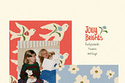 Christmas Backgrounds & Frames, a Decorative Illustration by whiteheartdesign (Thumbnail 4 of 20)