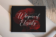 Rosething - Calligraphy Font, a Script Font by Sronstudio (Thumbnail 5 of 12)