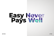 Letterpress Text Effect Template, a Layer Style Add-On by Mint Pixels (Thumbnail 2 of 9)