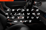 Rocket Movement Font, a Sans Serif Font by artyway (Thumbnail 2 of 9)