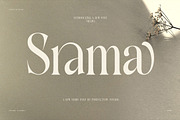 Srama Elegant Luxury Serif Font, a Serif Font by Perfectype (Thumbnail 1 of 8)