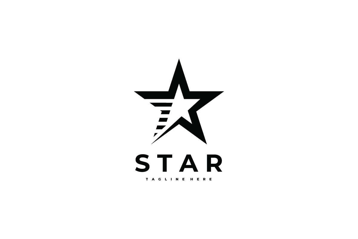 Star Red Blue Stripes Logo Design, a Branding & Logo Template by yopie (Photo 3 of 3)