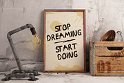 Rough Brush Font, a Script Font by Live line (Thumbnail 9 of 9)