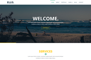 Ellis - Multipurpose Template