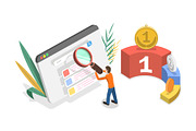 Statistics & Data Analysis Set 01, a Technology Illustration by AndriiStore (Thumbnail 6 of 11)
