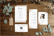 Floral Wedding Bundle for Canva, a Stationery Template by Matisse Studio (Thumbnail 4 of 9)