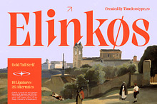 Elinkos Bold Tall Serif
