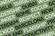 Bangel - Modern Display Logo Font, a Sans Serif Font by Sensatype (Thumbnail 7 of 15)