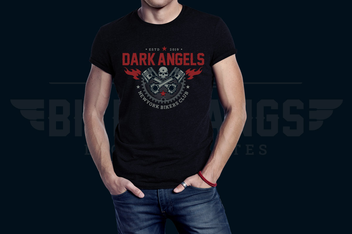 BIKER GANGS LOGO TEMPS., a Branding & Logo Template by g design (Photo 5 of 6)
