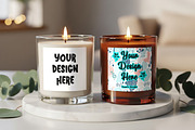 Soy candle label design mockup, a Cups & Container Mockup by Rami's Mockups (Thumbnail 3 of 4)