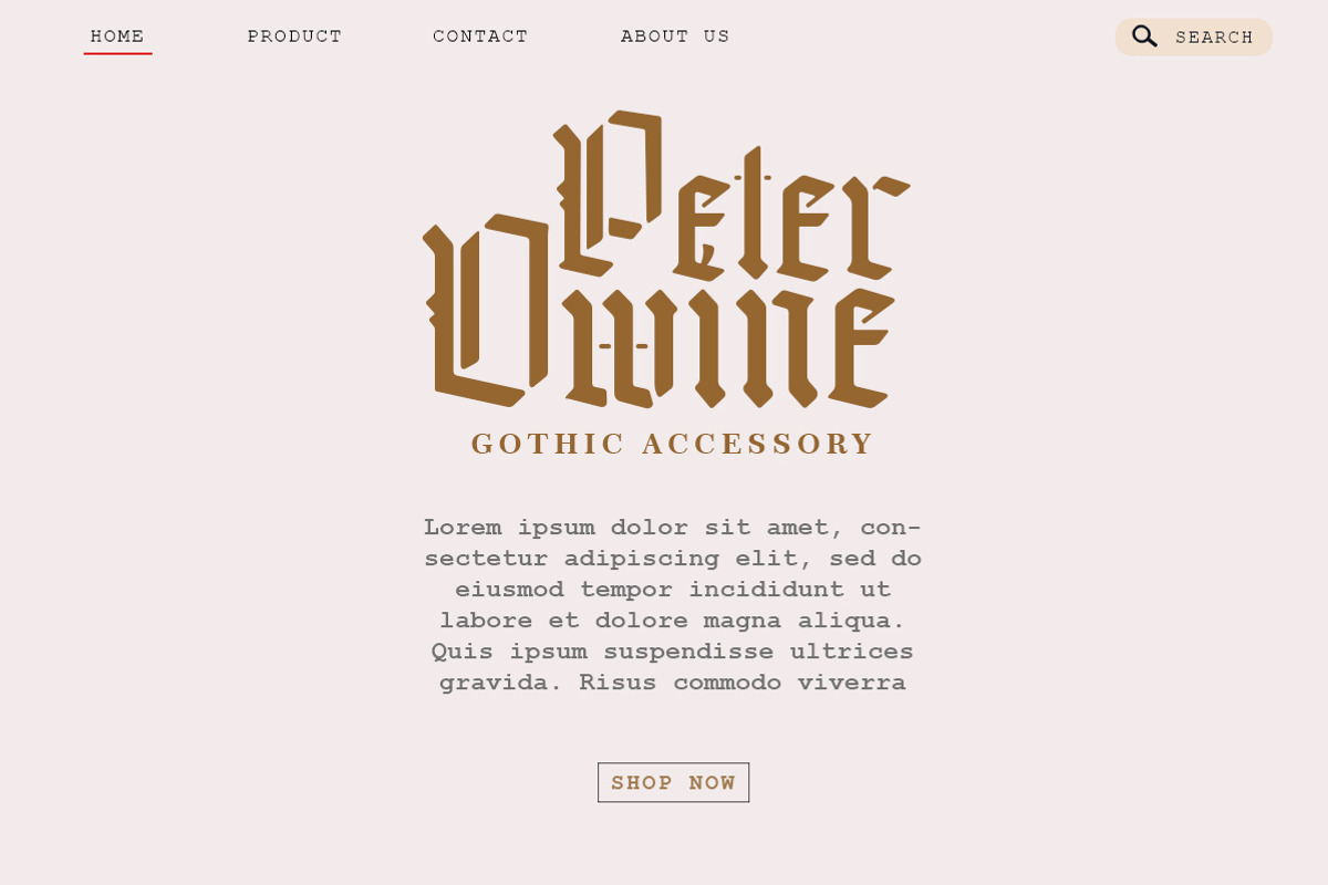 Fountencil - Blackletter Stencil, a Blackletter Font by Letterhend Studio (Photo 5 of 9)