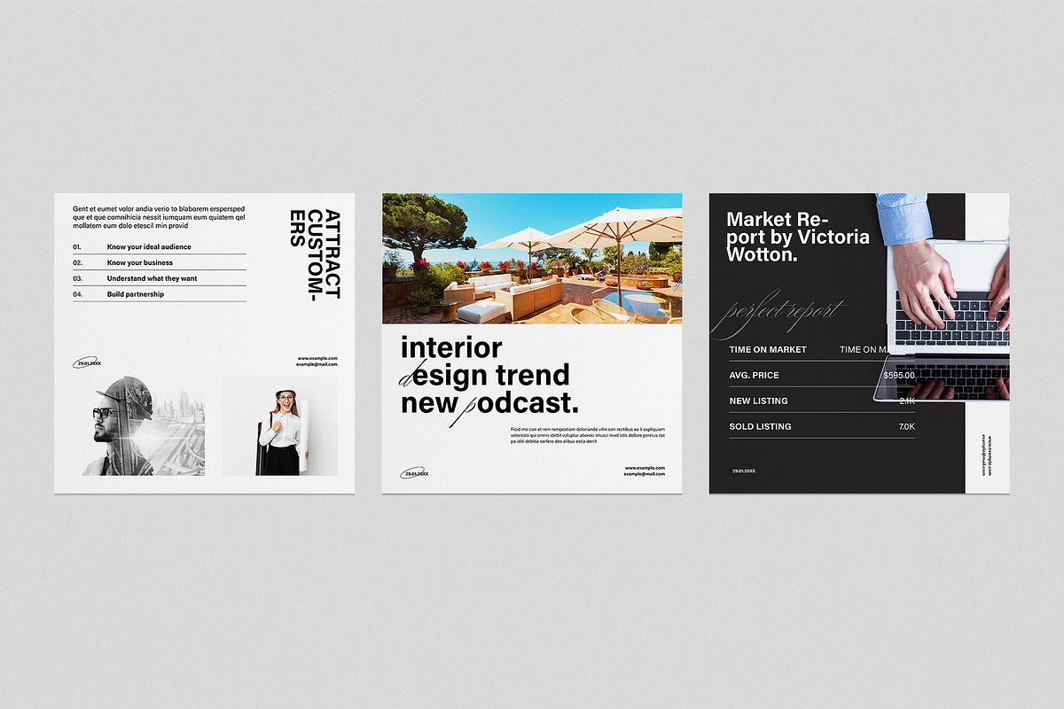 Luxury Real Estate Post Template, a Social Media Template by E-Type (Photo 4 of 5)