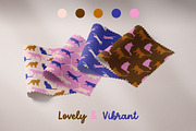 Flat Cat Modern Patterns, a Pattern Graphic by Tiger and Flower (Thumbnail 8 of 21)