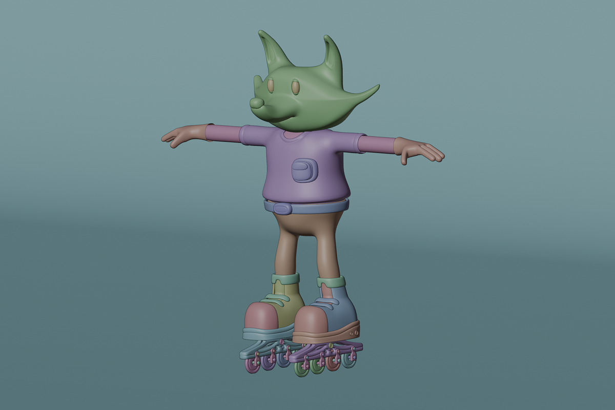 Delivery Mascot 3D Character, a Characters & Person 3D Model by Dudukbersama (Photo 2 of 2)