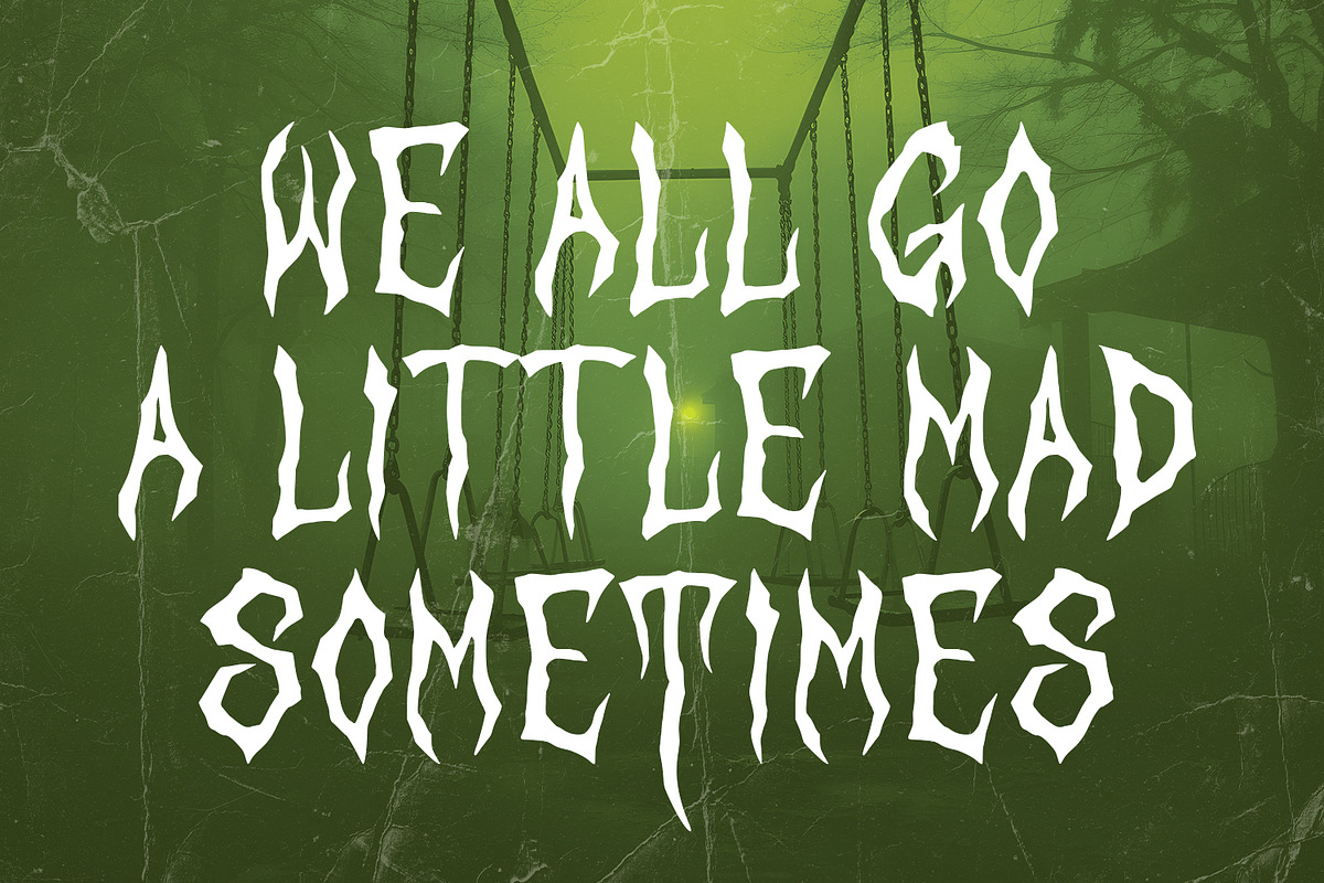 Frakhaz Sharp Metal Horror Display, a Blackletter Font by Maulana Creative (Photo 7 of 7)