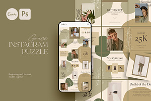 Instagram Puzzle Grace PS CANVA