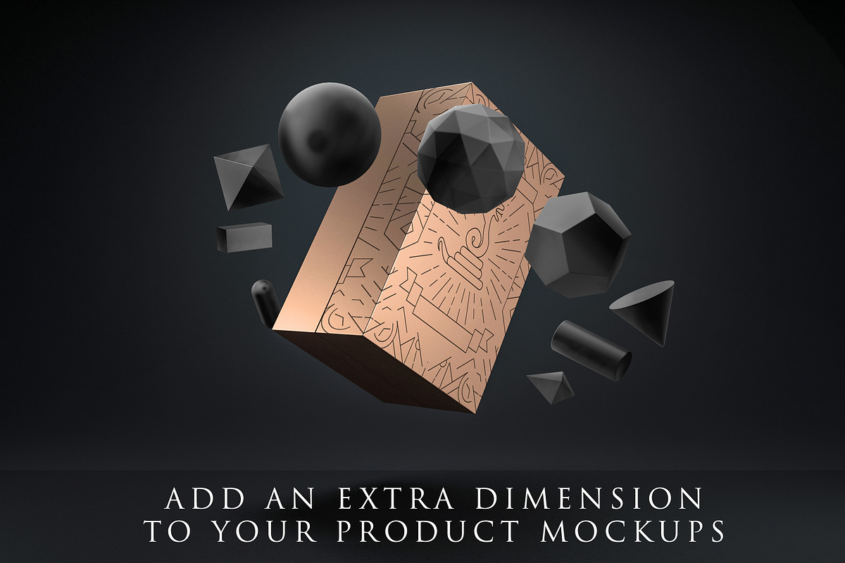 3D Geometric Shapes Pack, an Object Graphic by Future Forge
