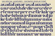 Socrates Display Font, a Sans Serif Font by 177Studio (Thumbnail 8 of 8)