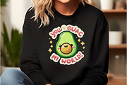 Funny,You Guac My World Sticker, an Illustration by DreamCafeArt (Thumbnail 2 of 7)
