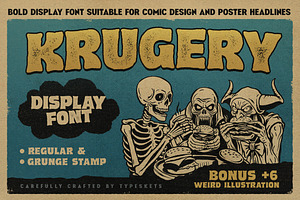 Krugery - Display Font