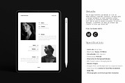 Design Portfolio and Resume Template, a Brochure Template by ArtisanaAura (Thumbnail 2 of 12)