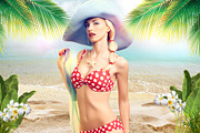 Summer Beach MockUp creator, a Product Mockup by PSD Market (Thumbnail 2 of 14)