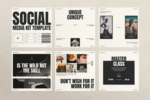 Social Media Post Template Canva