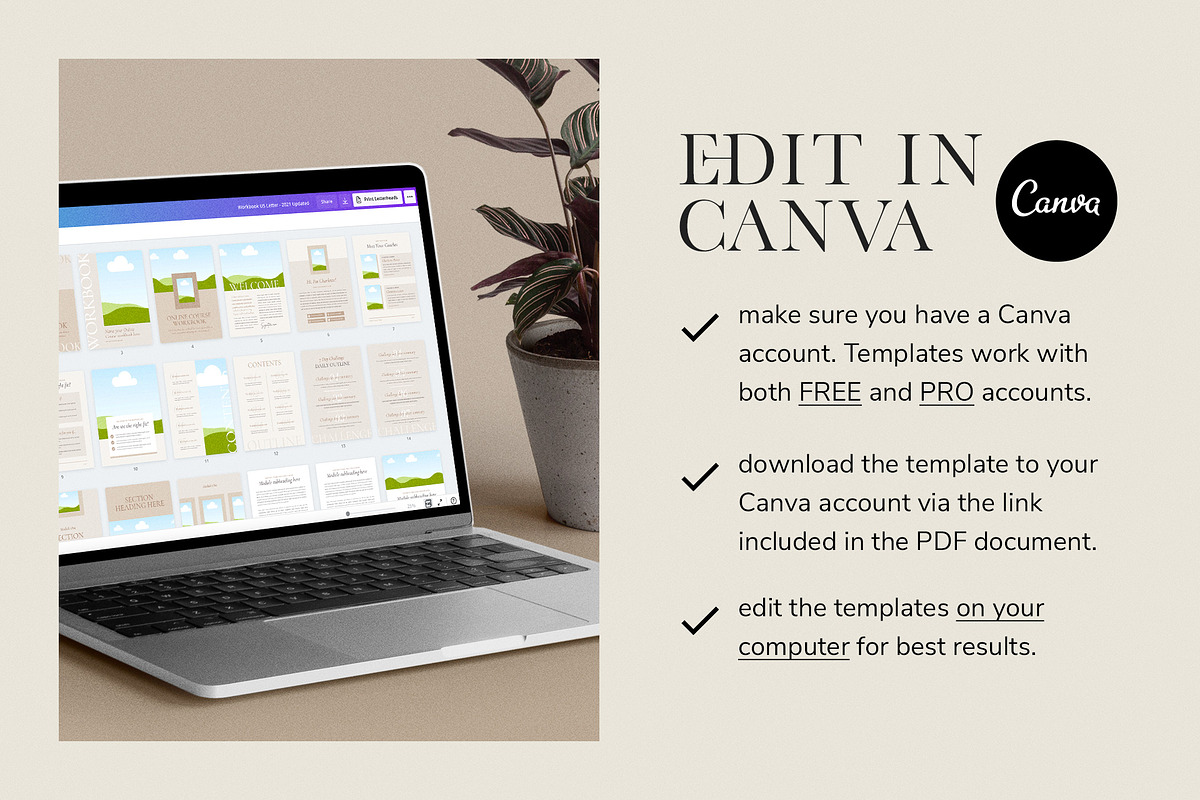 4 in 1 Course Creator Bundle CANVA, a Presentation Template by Studio Loire (Photo 65 of 73)