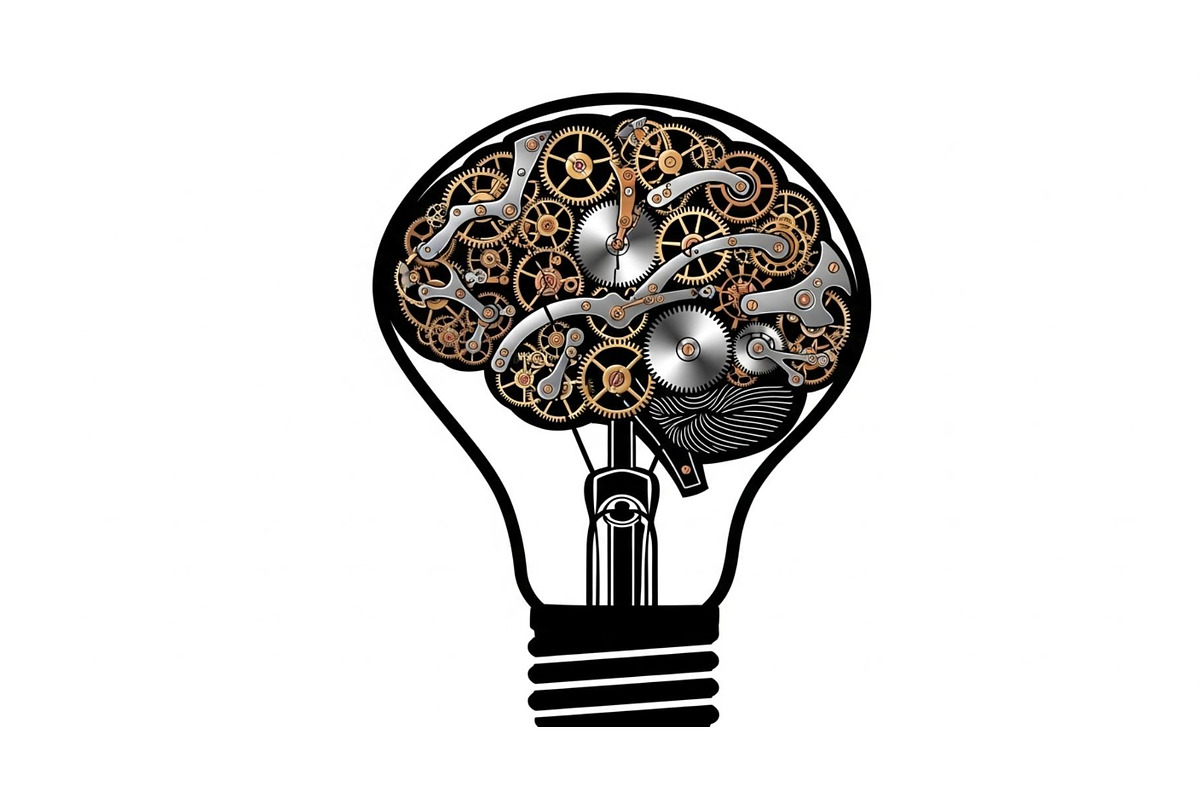 Creative Brain Light Bulb Bundle, an Object Illustration by Designs_River (Photo 10 of 29)