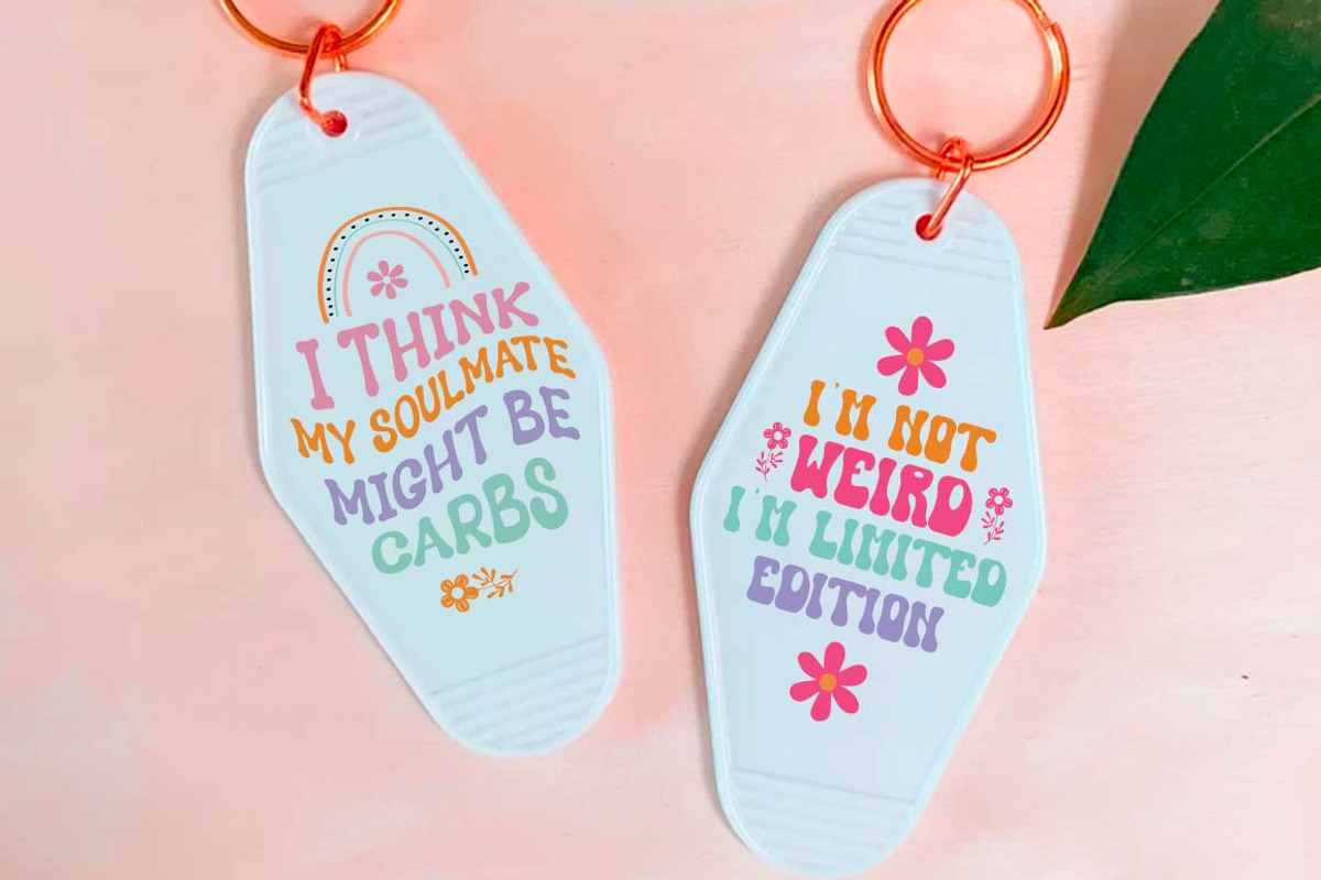 Funny Keychain Quotes SVG Bundle, an Object Graphic by FiveStarCrafting (Photo 6 of 7)