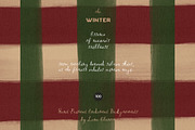 Hand-Painted Winter Backgrounds, a Background Graphic by Lana Elanor (Thumbnail 7 of 16)