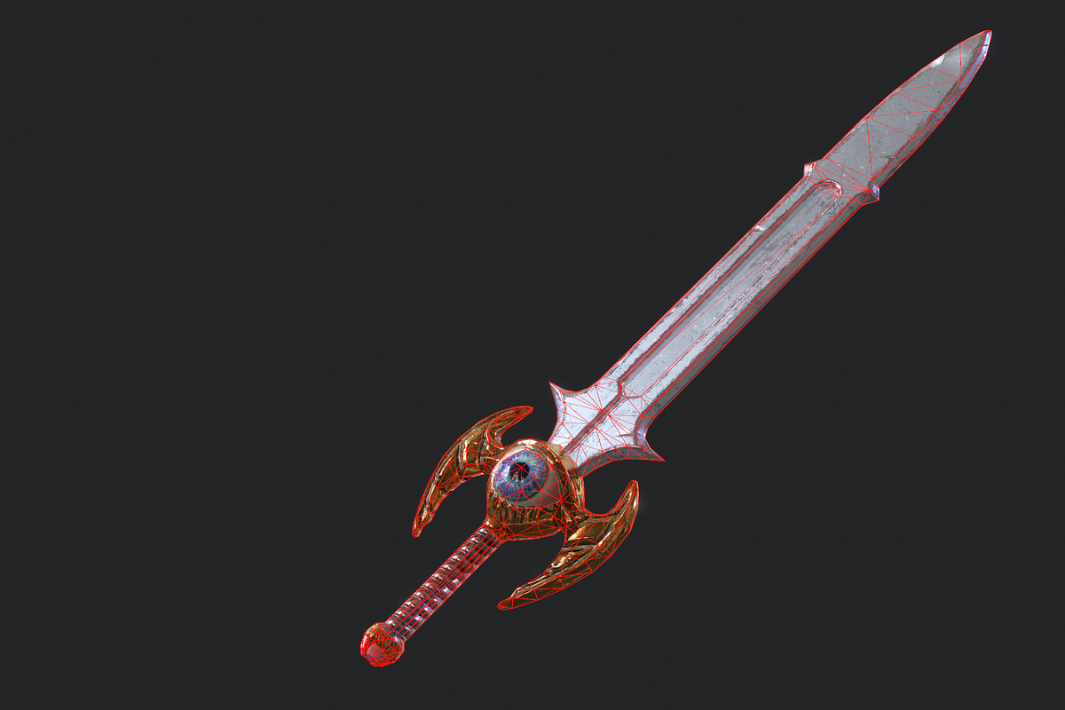 5 Fantasy Stylish Sword -PBR-, an Object 3D Model by TFE Game Art (Photo 9 of 15)