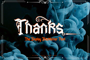 Saxterun - Display Blackletter Font, a Blackletter Font by Dhabee (Thumbnail 2 of 17)