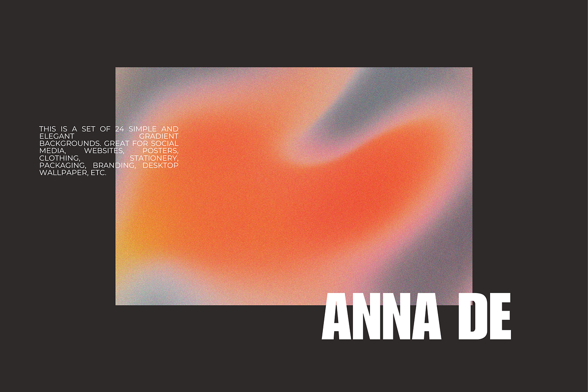 Vivid Grainy Gradient Textures, a Texture Graphic by Ann Creative (Photo 6 of 9)