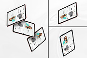 All New iPad Air Mockups, an iPad Mockup by ydlabs (Thumbnail 5 of 9)