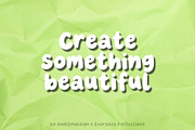 Bramivo | Bold Playful Display Font, a Handwritten Font by Everyday Perfection (Thumbnail 5 of 5)