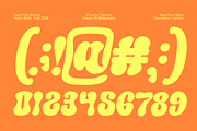 Meppid – Playful Retro Bubble Font, a Handwritten Font by MaikoHatta (Thumbnail 5 of 8)