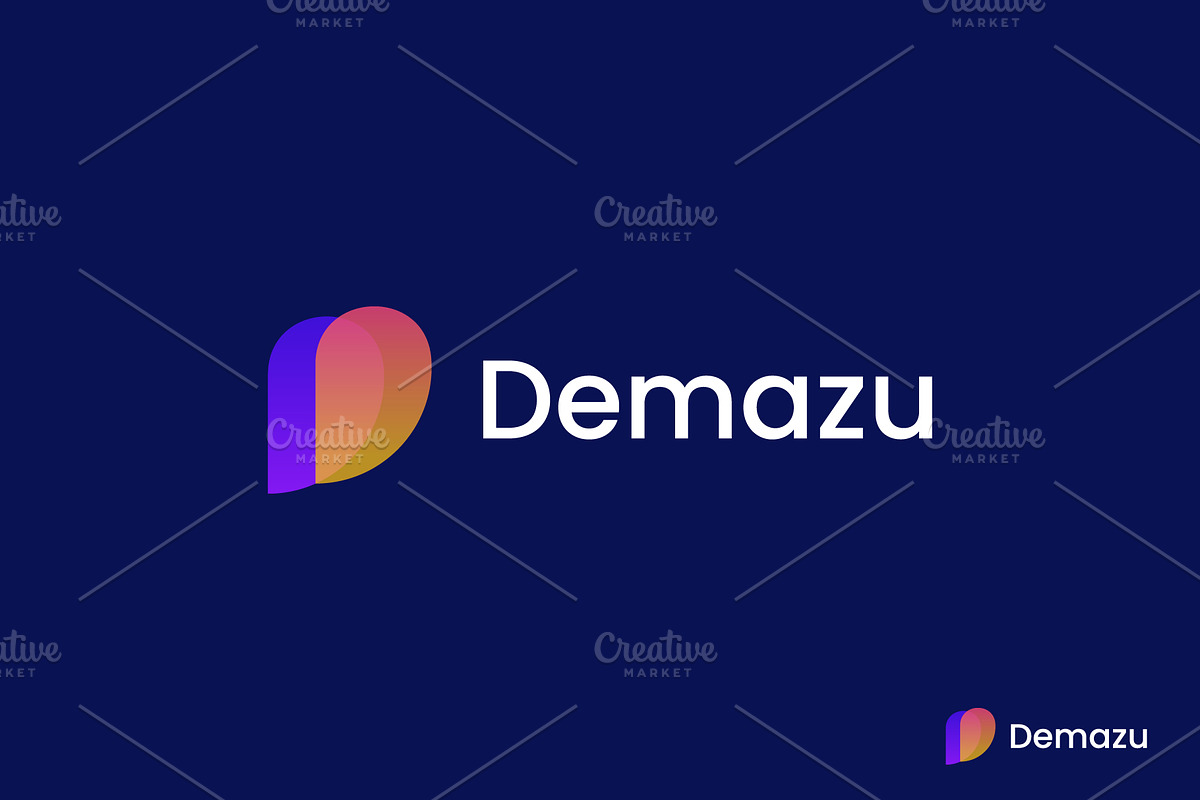 D letter modern logo, a Branding & Logo Template by Logodesignpond (Photo 4 of 4)