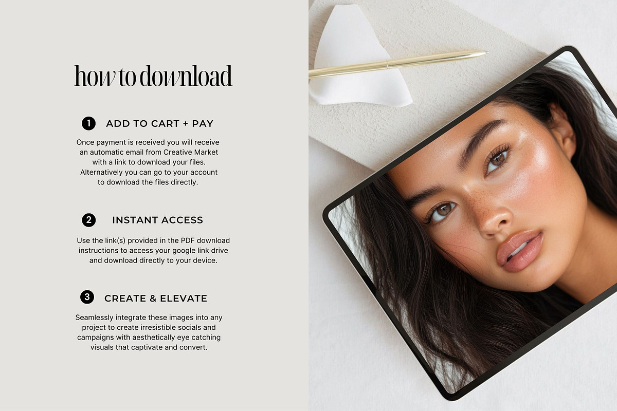 Skincare Beauty Stock Image Bundle, a Beauty & Fashion Photo by COCO Designs (Photo 19 of 20)