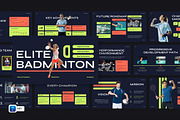 Elite Badminton Keynote, a Presentation Template by Loin Studio (Thumbnail 1 of 4)