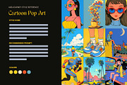 Cartoon Pop Art Illustration Prompt, a Decorative Illustration by Artimind Studio (Thumbnail 3 of 10)