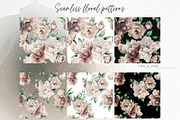 WATERCOLOR BUNDLE Peonies & Roses, an Illustration by ollalya (Thumbnail 60 of 101)