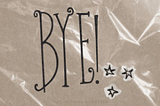 Honey October Sparkle Serif Font, a Serif Font by The October Creative (Thumbnail 8 of 8)