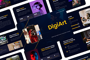 Crypto Mobile App Presentation, a Websites & App Template by Hammad Arif (Thumbnail 1 of 3)